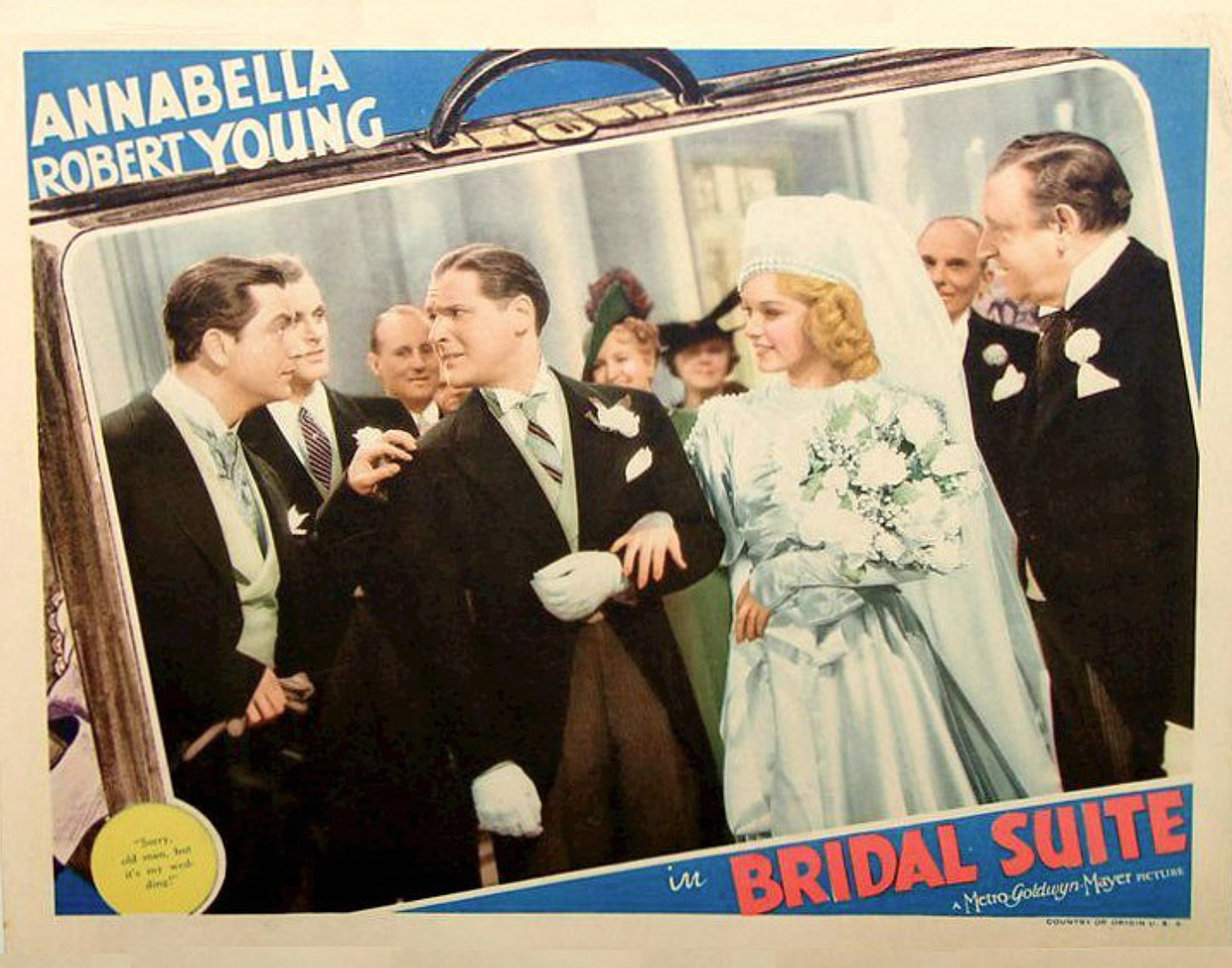 Bridal Suite loby card by MGM (1939)