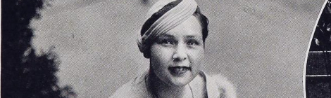 Virginia Faulkner pictured in Town & Country Magazine 1934